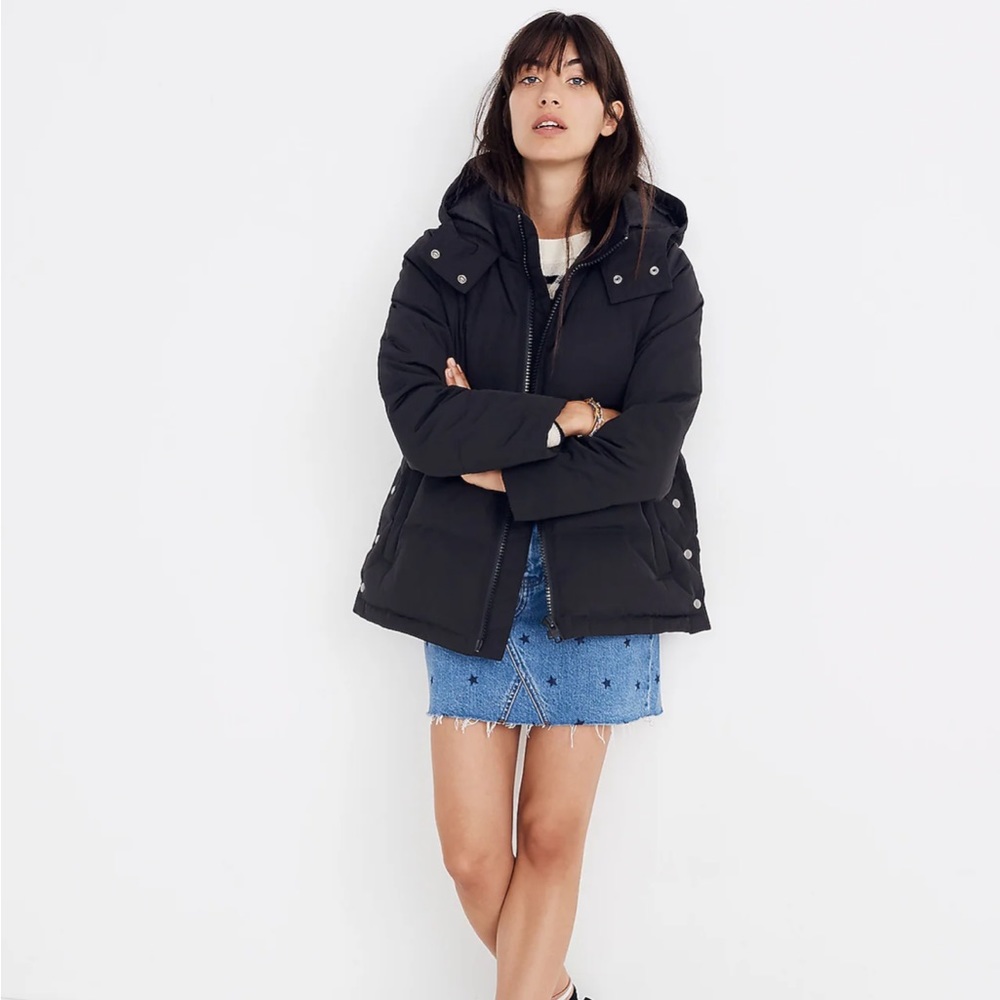 Madewell Quilted Puffer Parka